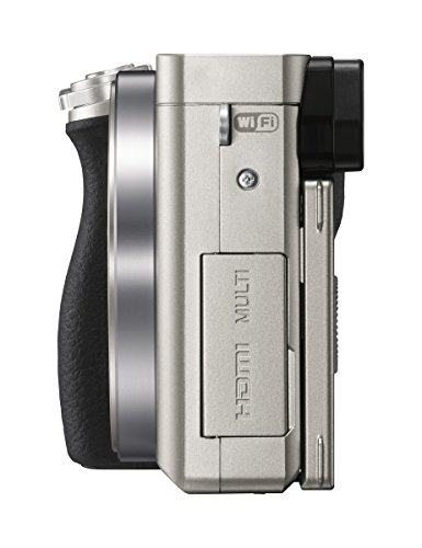 Sony Alpha a6000 Mirrorless Digital Camera with 16-50 mm Lens, 24 MP (White)