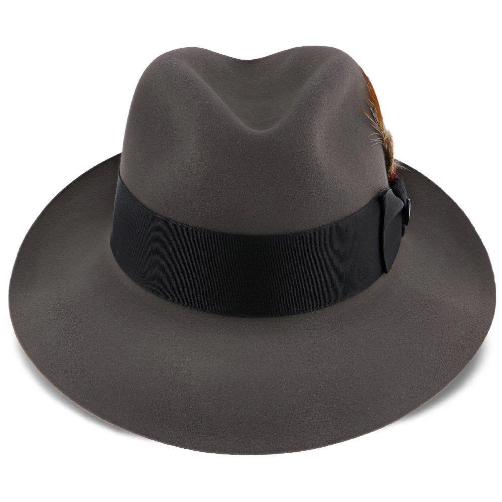 Stetson Pinnacle Beaver Fur Felt Fedora Hat: Size: 7 1/4 Caribou