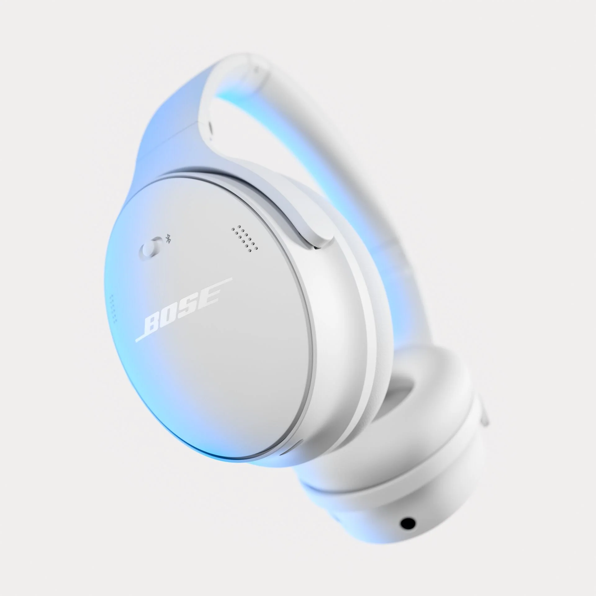 Bose QuietComfort Headphones Noise Cancelling Over-Ear Wireless Bluetooth Earphones, Black