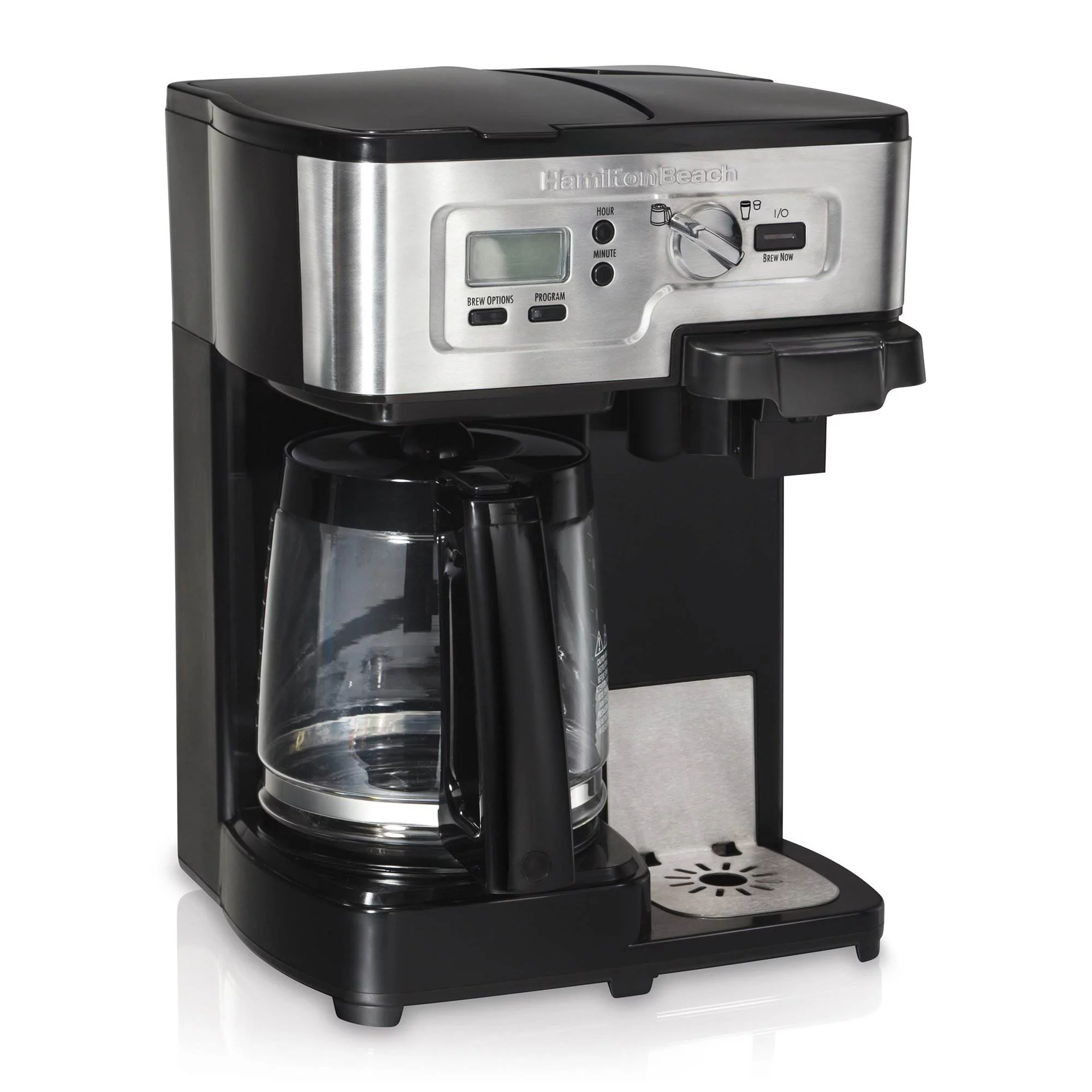 Hamilton Beach 2-Way FlexBrew 1-12 Cup K-Cup Ready Coffee Maker Brewer 49983