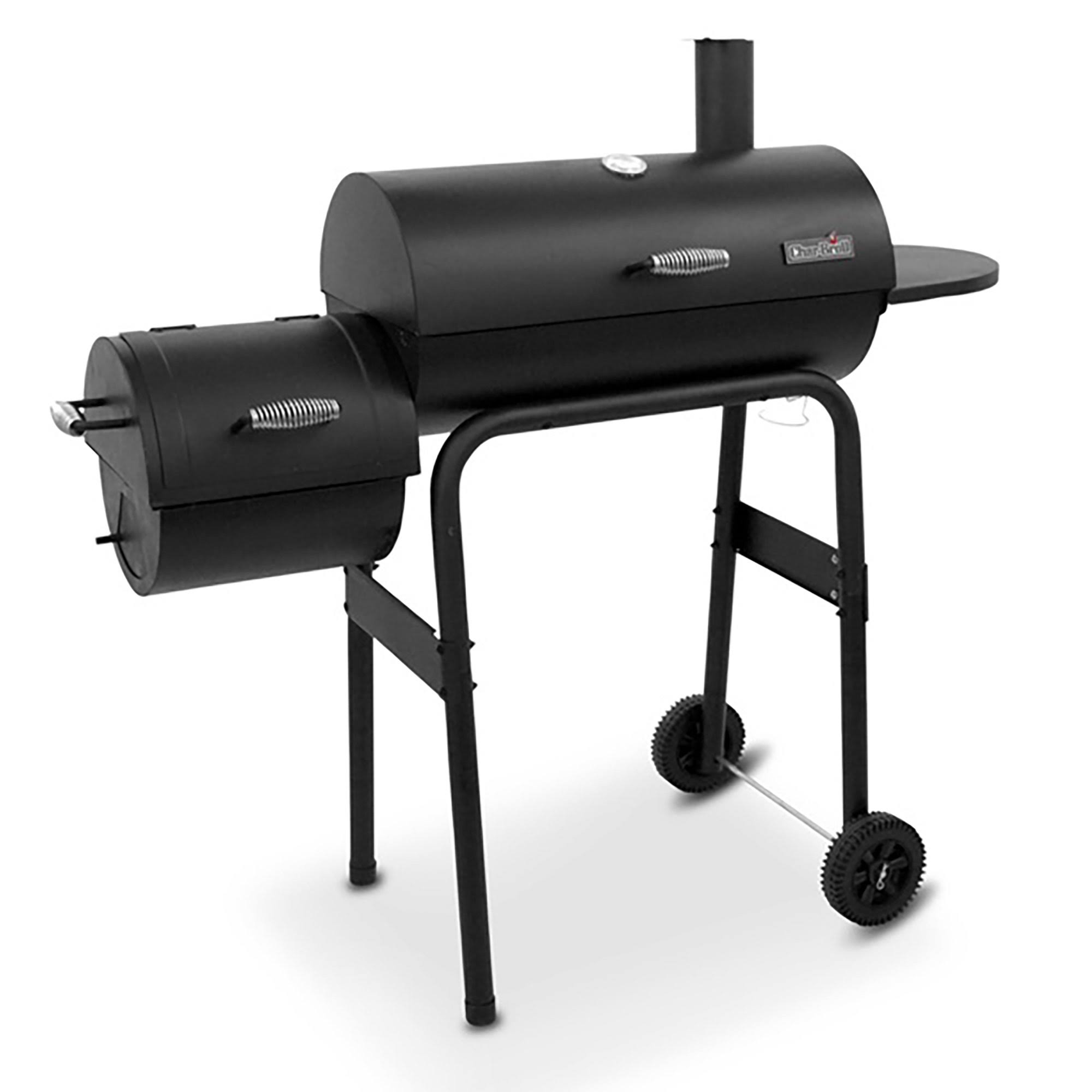 Char-Broil - Standard American Gourmet Offset Smoker BBQ u0026 Charcoal Grill