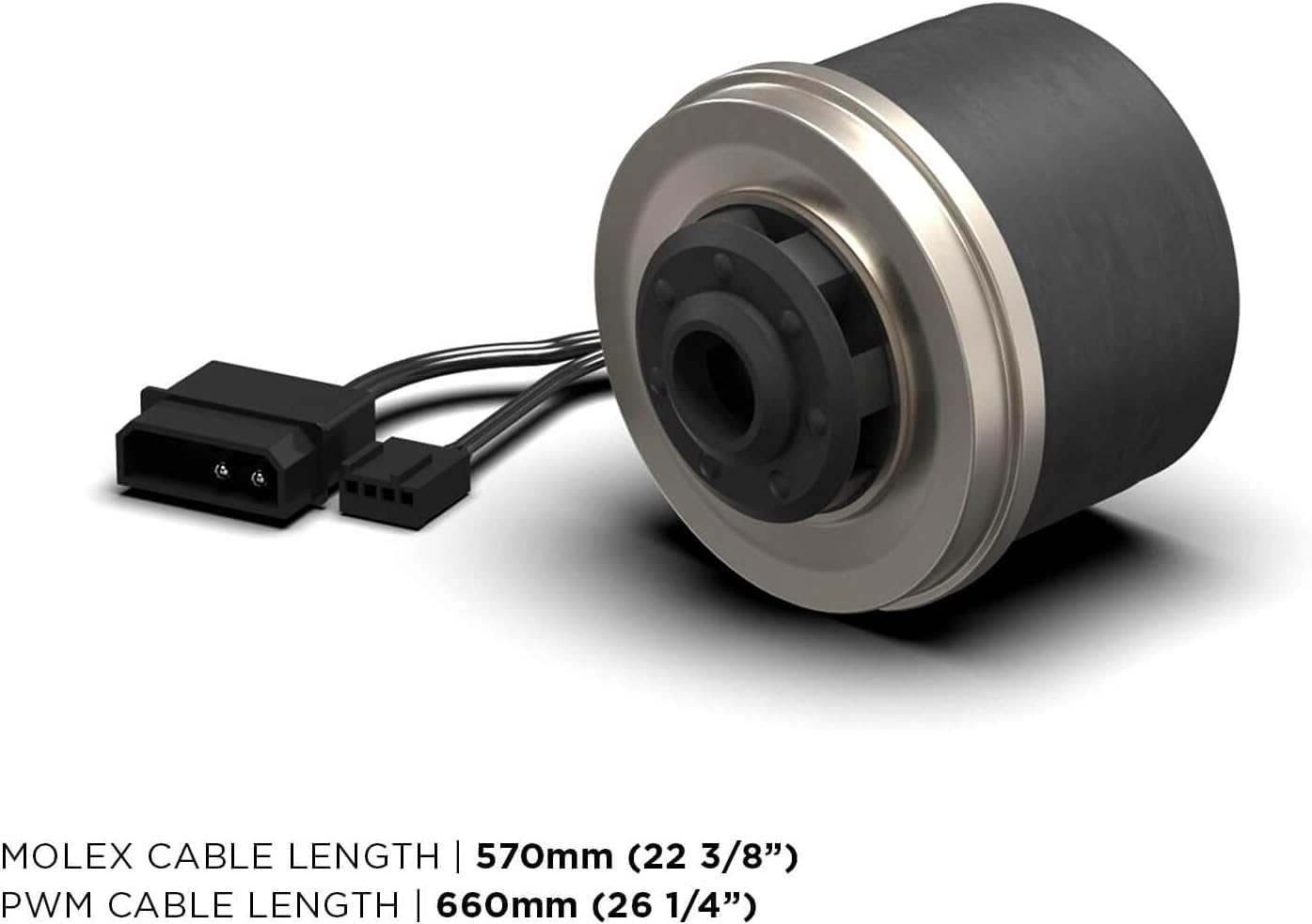 PrimoChill Enhanced PWM D5 Liquid Cooling 12V Pump Motor - Single Edition