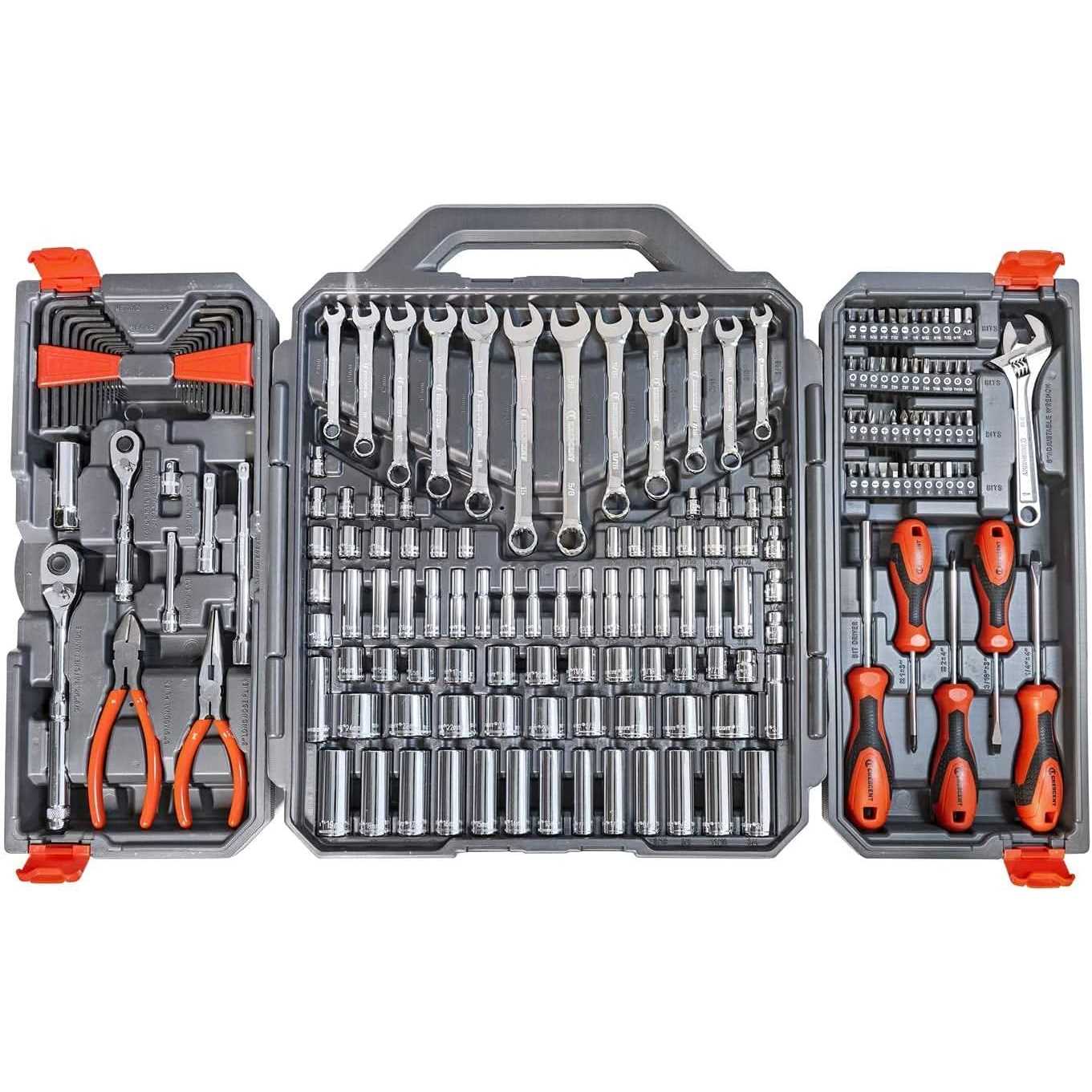 Crescent 180 Pc. Professional Tool Set in Tool Storage Case - Shop Hardware Tools Online Store