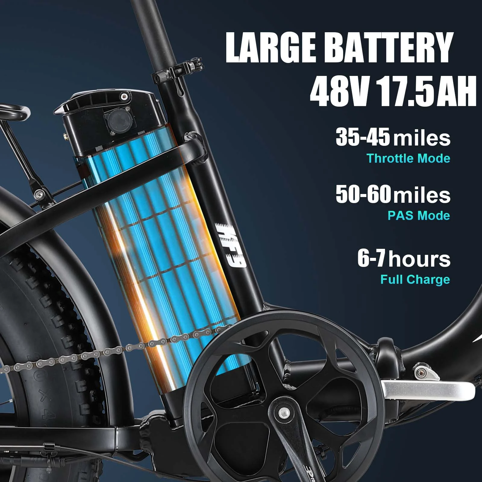 KETELES 20 Fat Tire Electric Bike for Adults, 1000W Electric Bicycle, Electric Mountain Bicycle Commuter Snow Bike Ebike E-bike with 48V 17.5AH Removable Battery