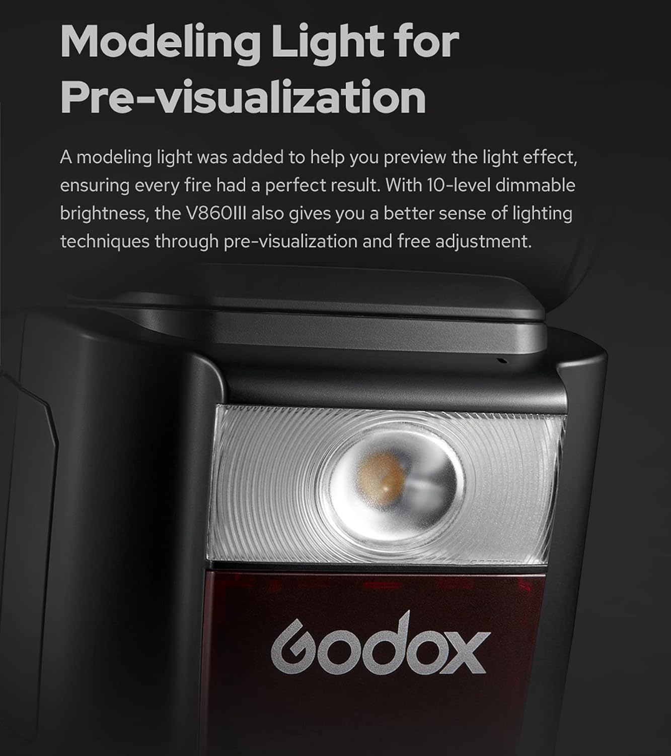 Godox V860III-S Speedlite Light,E-TTL ll autoflash and Manual Flash, 2.4G High-Speed Sync,7.2V/2600mAh Li-ion Battery Camera Flash Speedlite Light Compatible for Sony Cameras