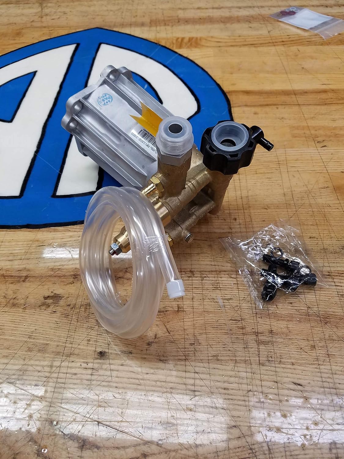 AR ANNOVI REVERBERI, RMV25G30D-EZ-PKG, Replacement High Pressure Pump Package, 3000 PSI, 2.5 GPM EZ Start, Shaft Size 3/4", 3400 RPM