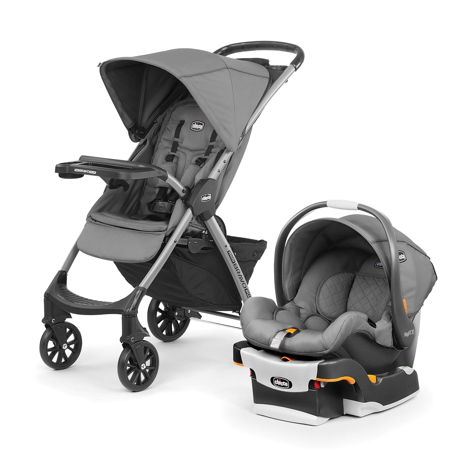 Chicco Mini Bravo Sport Travel System, Carbon