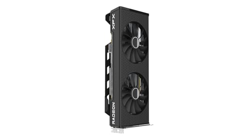 XFX Swift AMD Radeon RX 9060 XT OC White Gaming Edition with 8GB GDDR6 HDMI 2xDP, AMD RDNA 4 RX 9060XT RX-96TSW8GWQ