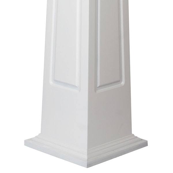 Endura Craftsman Classic Square Tapered Raised Panel Post Ekena Millwork Size: 72x22 H x 11.63x22 W