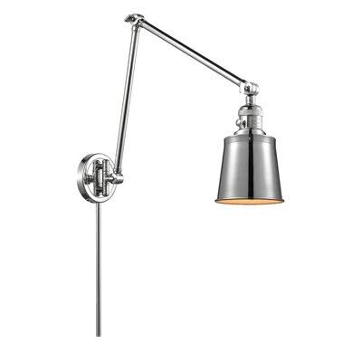 Lavender Hill 1 - Light Dimmable Swing Arm Three Posts Finish: Polished Chrome, Bulb Type: LED