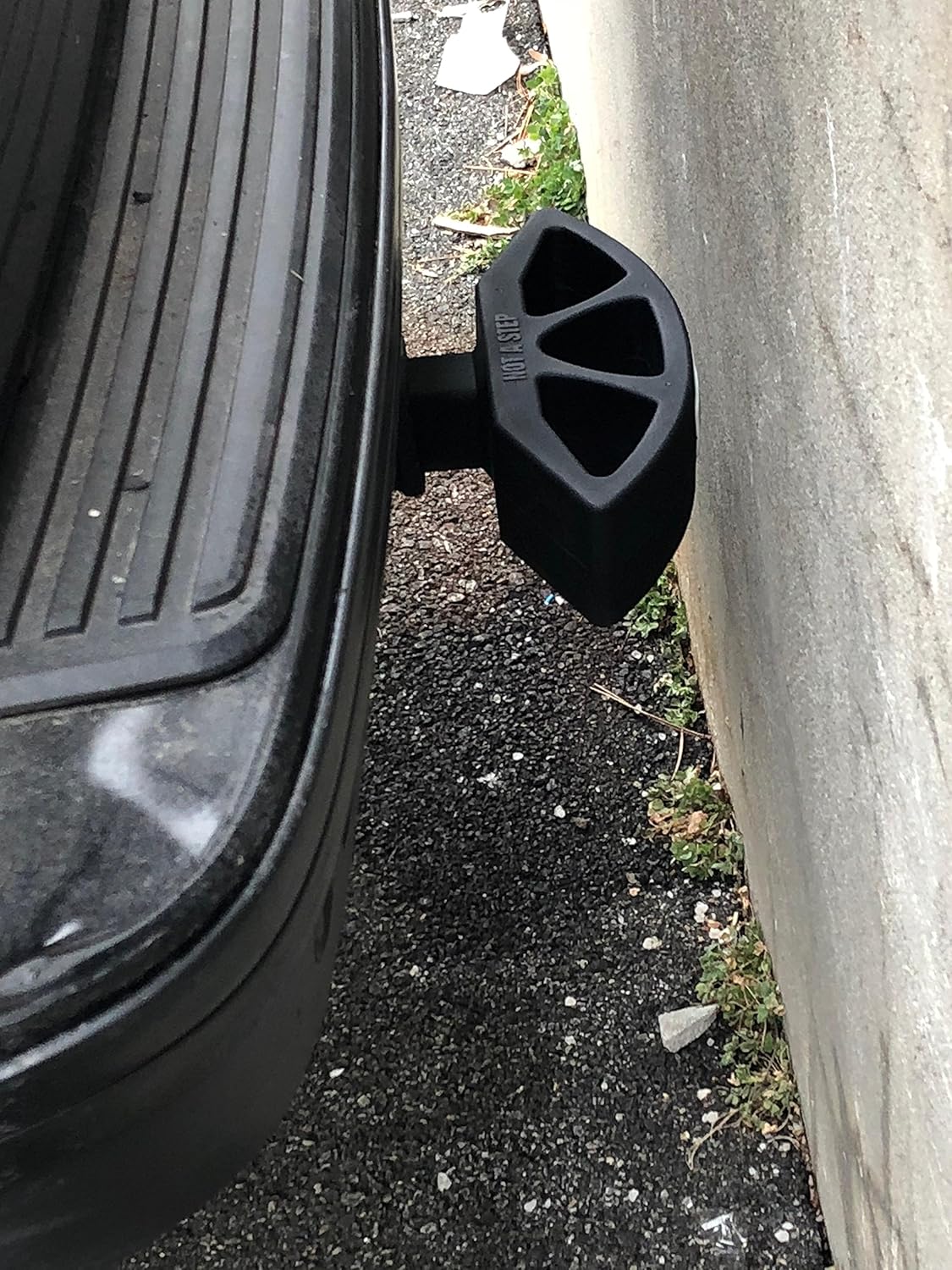 HitchHammer XL - Rear Hitch Mounted Bumper Guard. Flexible Rubber - Tougher Than Steel! Pack of 2