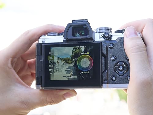 OM System Om-3 Mirrorless Micro Four Thirds Lens System Camera with Backside-Illuminated Stacked Live MOS Sensor and Built-in 5-Axis Sensor-Shift Image Stabilization