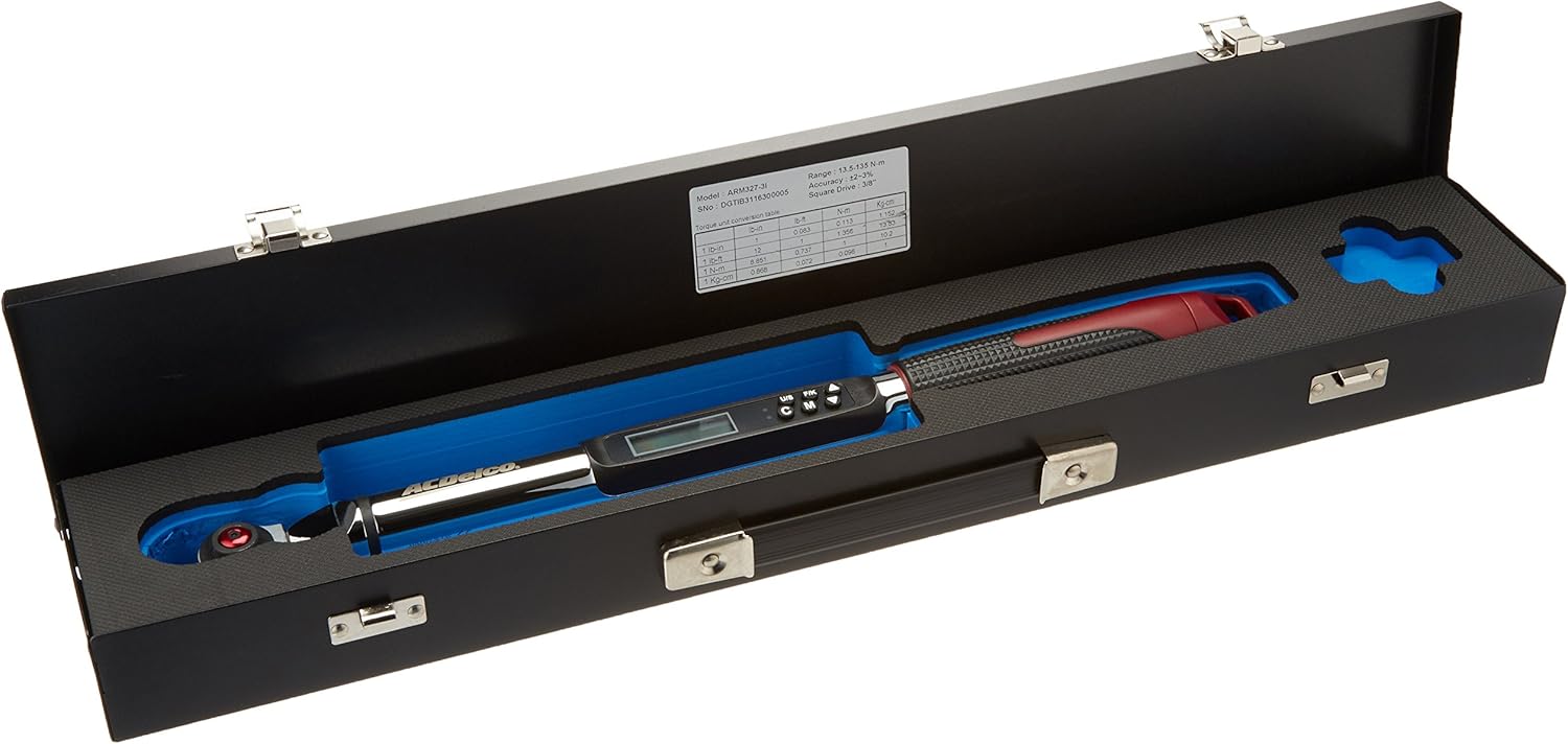 ACDelco Tools ARM327-3i 3/8" Interchangeable Digital Torque Wrench
