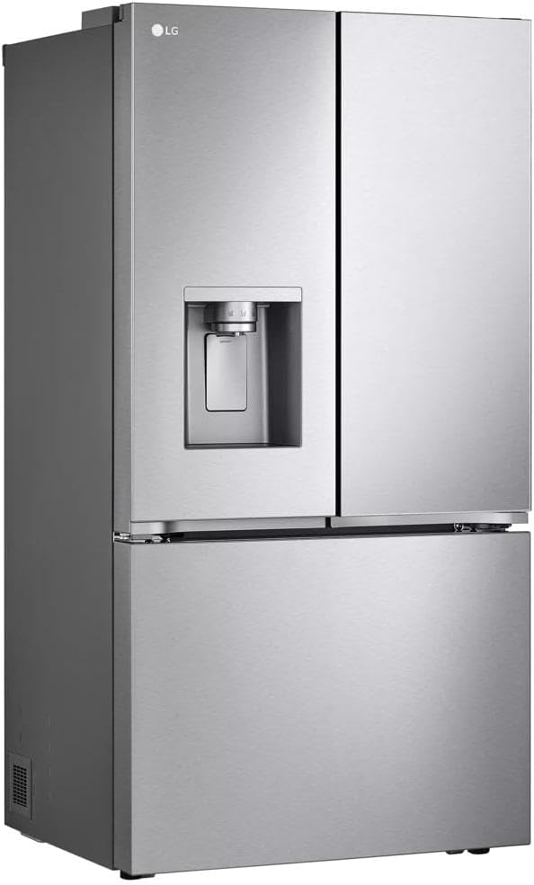 LG LRYXC2606S 25.5 Cu. Ft. Stainless Steel French Door Counter Depth Smart Refrigerator