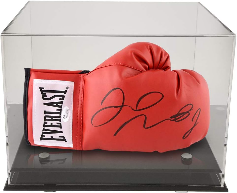 OnDisplay Deluxe UV-Protected Boxing Glove Display Case - Black Base