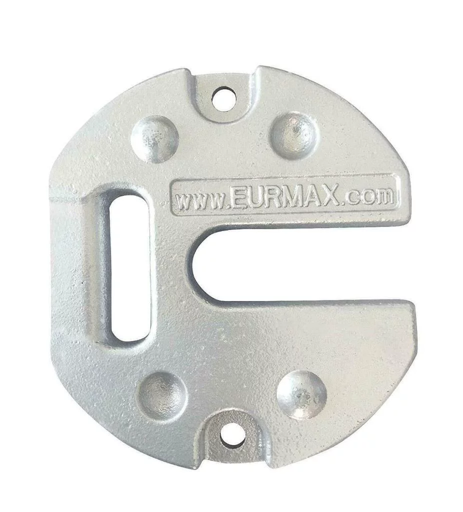 Eurmax  Canopy Weights,Silver Iron Weights for Pop up Canopy,2-Pc Pack,44 Lbs