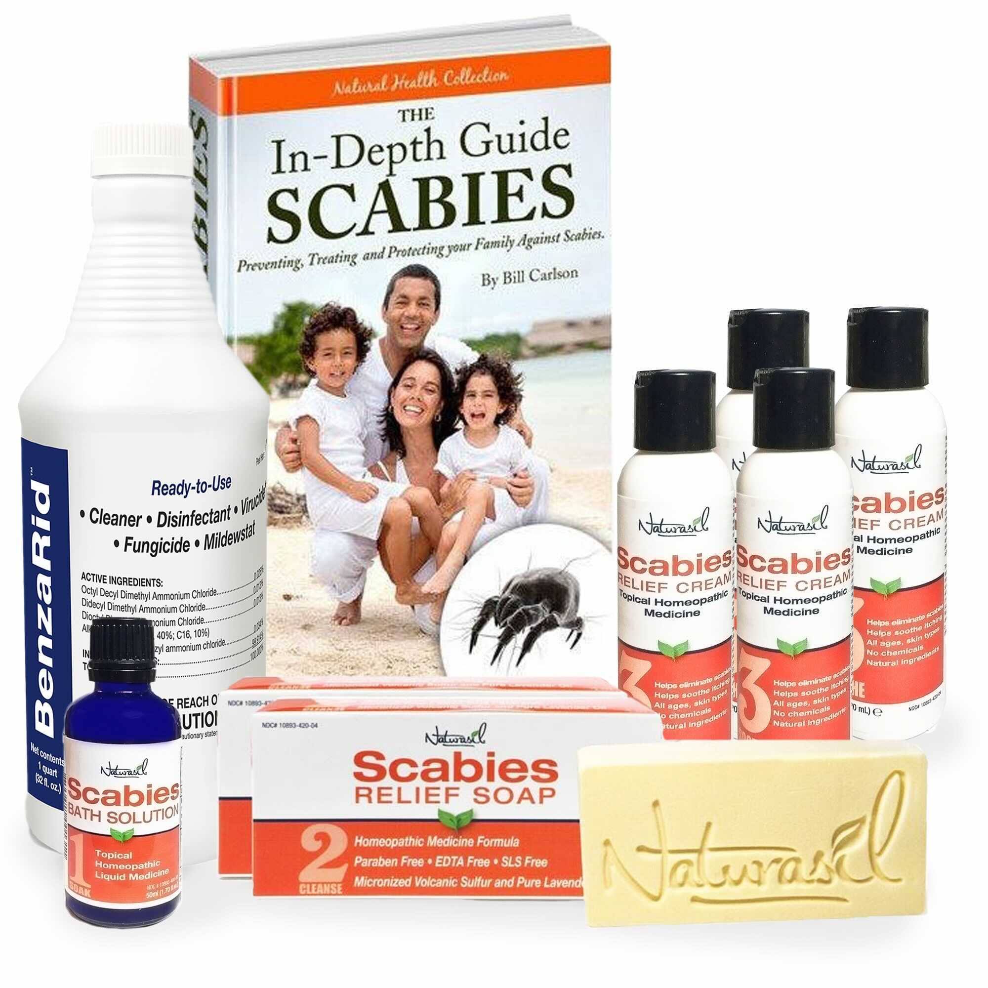 Scabies Home Treatment Family Pack, Treats Up to 4 People
