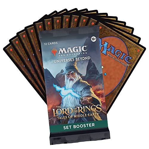 Magic: The Gathering The Lord of The Rings: Tales of Middle-Earth Set Booster Box - Various, 30 Packs (360 Magic Cards)