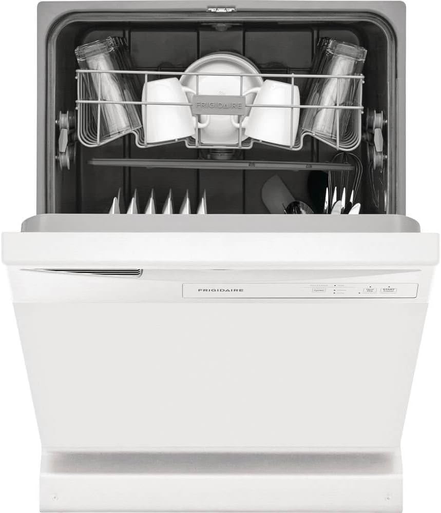 Frigidaire 24" White Built-In Dishwasher - FDPC4221AW