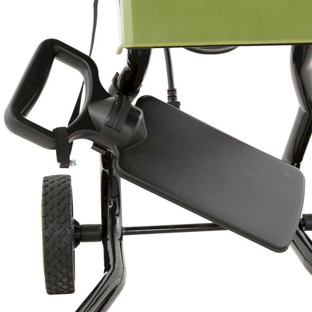 Sun Joe Wood Chipper and Shredder, Green/Black