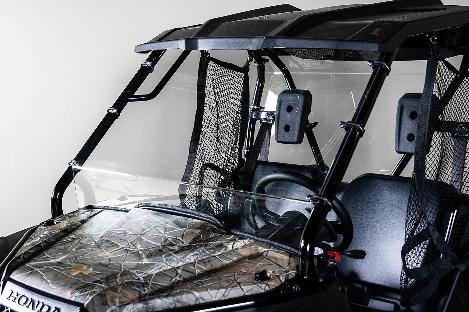 Compatible with Honda Pioneer 500 Full UTV Windshield 3/16" - Models 2016 & older - Made in the USA!.