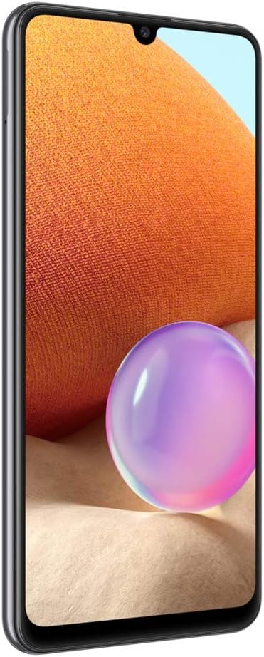 Samsung Galaxy A32 5G (64GB, 4GB) 6.5" 90Hz Display, 48MP Quad Camera, All Day Battery (Only for AT&T) 4G LTE A326U (Awesome Black) (Renewed)