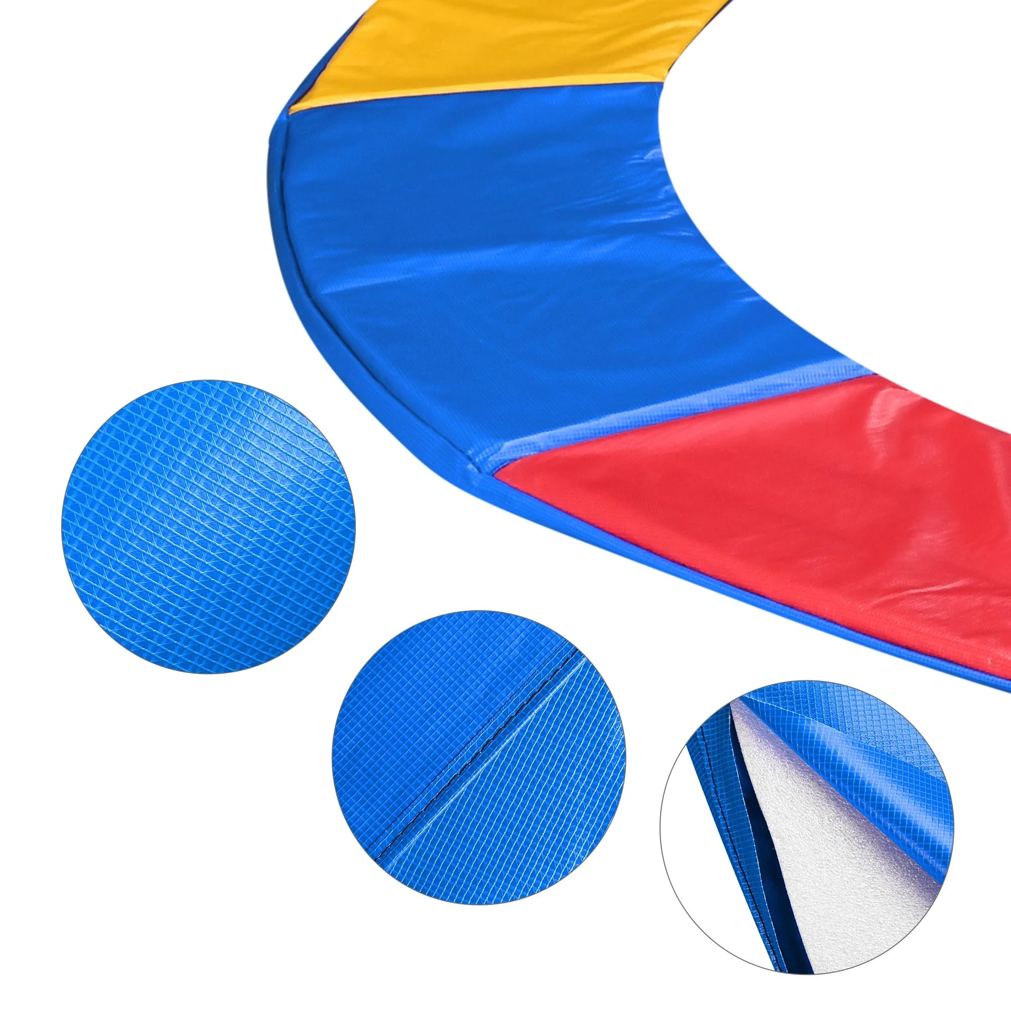 Replacement Trampoline Safety Pad - Spring Cover Fits All 【12FT】 Frames - Comfortable, Durable and Water-Resistant
