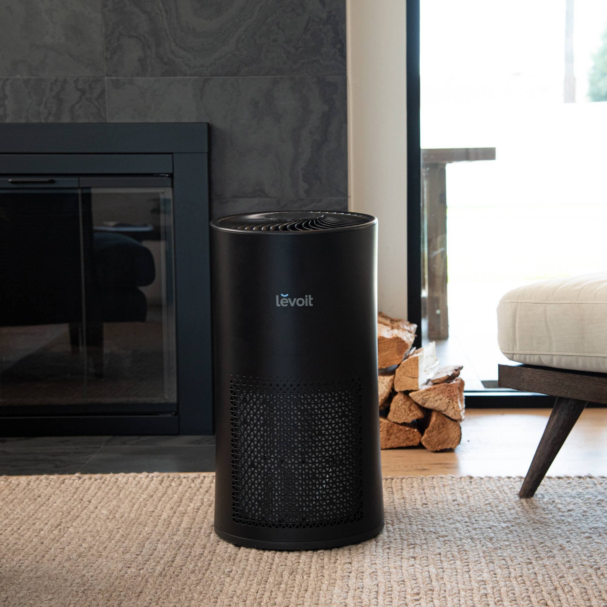 Levoit Tower True HEPA Air Purifier - Black