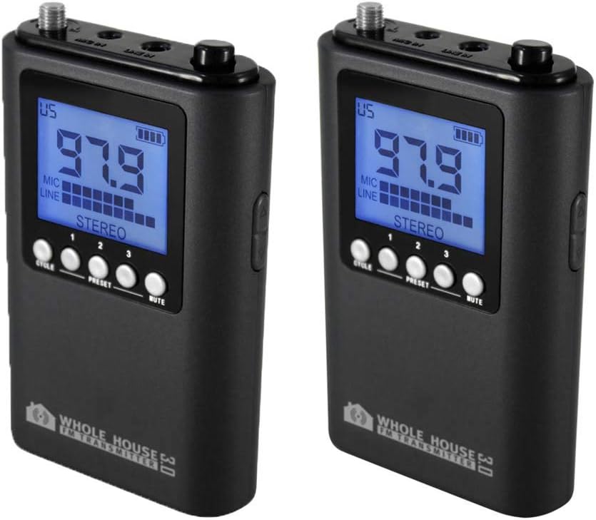 Whole House FM Transmitter 3.0 (2 Pack)