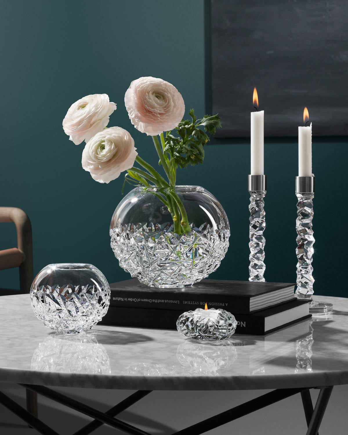 Orrefors Carat Globe Small Vase