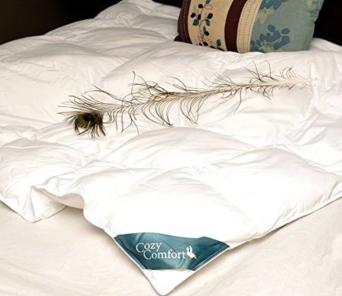 Super Oversized King California King Down Alternative Comforter (120 inch x 98 inch) 116 Ounces of Fill, White