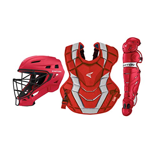 Easton | Elite X Baseball Catcher's Equipment | Box Set | NOCSAE Approved | Youth/Intermediate/Adult | Multiple Colors