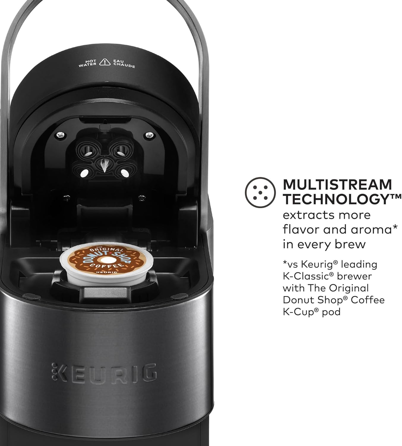 Keurig® K-Supreme Plus SMART Single Serve K-Cup Pod Coffee Maker, Black