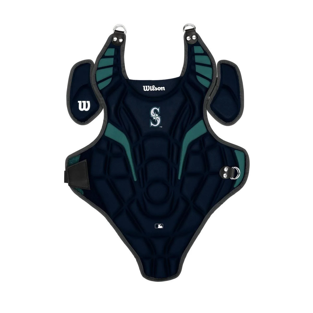 Wilson EZ Gear Catcher&s Kit - Seattle Mariners - Size: L/XL [recommended for Ages 7-12]