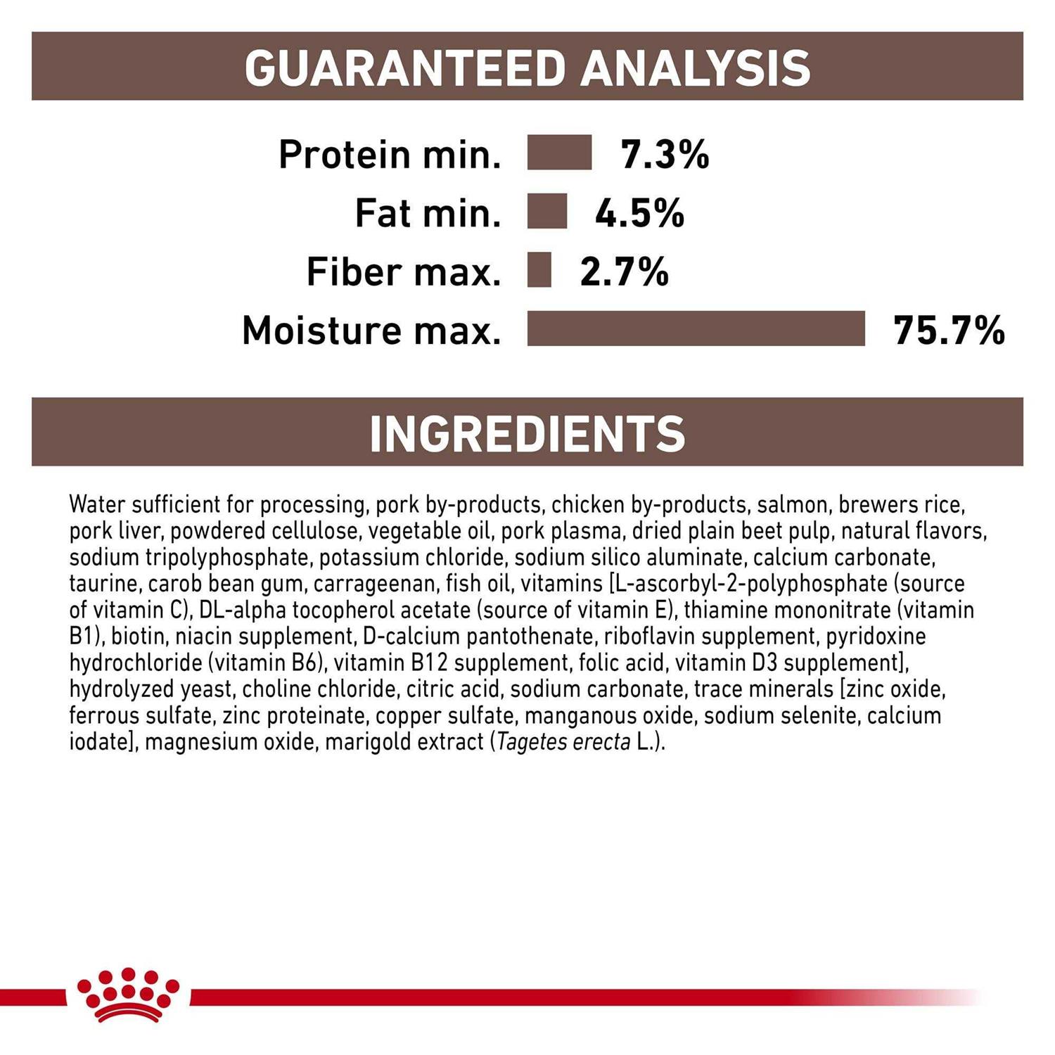 Royal Canin Veterinary Diet Gastrointestinal Loaf Canned Dog Food - Pet Supplies online store