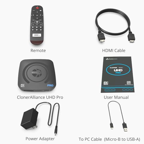 UHD Pro, 4K Video Recorder, HDMI Capture DVR with H.265/H.264 Codec, Cinematic 4K@24fps Recording(Up to 4K@30fps), No PC Required.