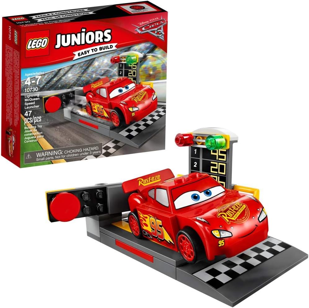 LEGO Juniors Lightning McQueen Speed Launcher 10730 Building Kit
