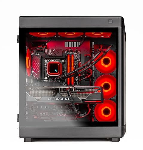 Skytech Gaming PC Desktop – Intel Core i7 12700F 2.1 GHz, NVIDIA RTX 4070 Ti, 1TB NVME SSD, 16GB DDR4 RAM 3200, 750W Gold PSU, 360mm AIO, 11AC Wi-Fi, Windows 11 Home 64-bit,Black