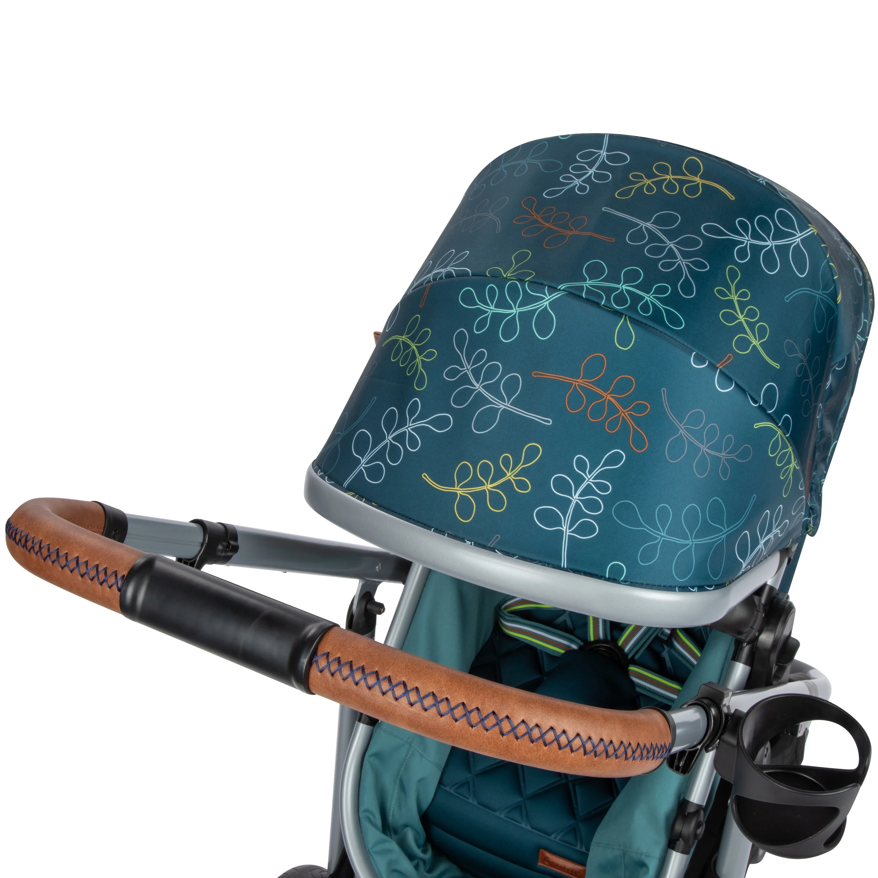 Monbebe Lynx 6 in 1 Modular Travel System Stroller and Infant Car Seat, Leaf