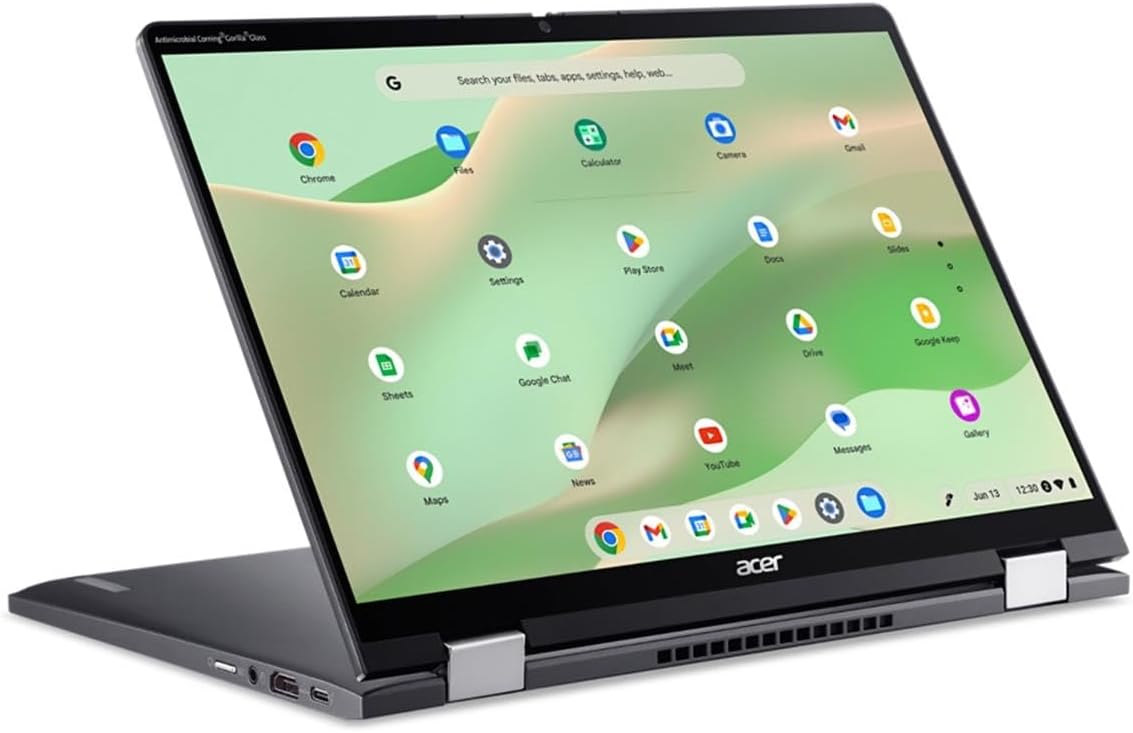 acer Chromebook Spin 714 CP714-2WN CP714-2WN-320J 14" Touchscreen 2 in 1 Chromebook - WUXGA - 1920 x 1200 - Intel Core i3 13th Gen i3-1315U Hexa-core (6 Core) 1.20 GHz - 8 GB Total RAM - 256 GB SSD -