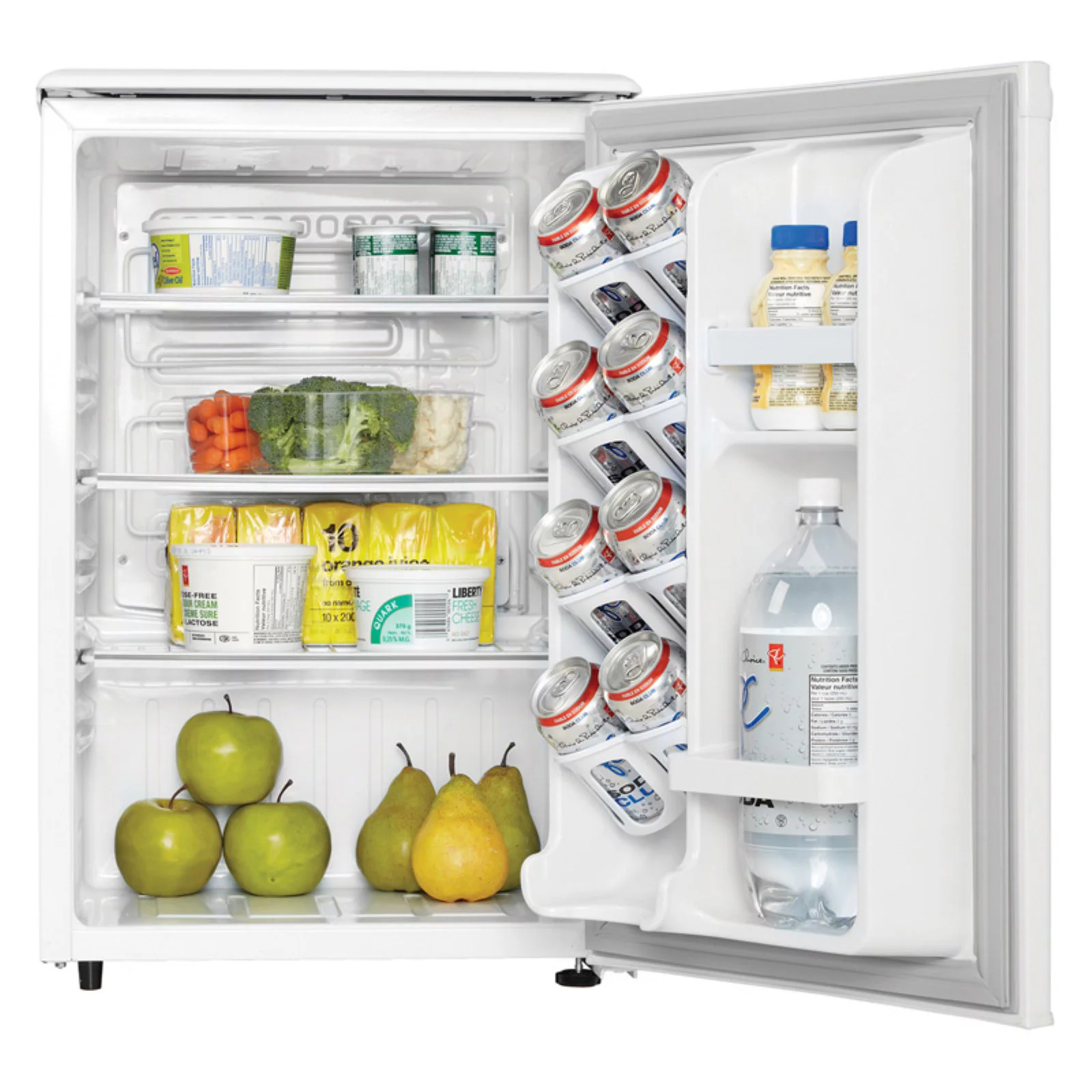 Danby Designer 2.6 Cu Ft Mini All-Refrigerator DAR026A1BDD-3, Black