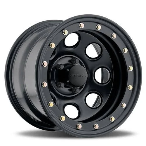 15x8 5x114.3mm|5x4.5 inch U.S. Wheel 046 Series Stealth Crawler Lockring Style Black Wheels - Avayadevconnect