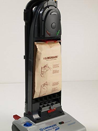 Lindhaus Activa 30 Pro Commercial Upright Vacuum, White