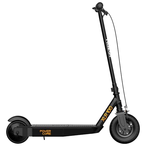 Razor Power Core XLR 100 Electric Scooter Outdoor Ride-On Toy for Ages 8+, Up to 10 MPH, 8" Pneumatic Front Tire, 90W High-Torque Hub Motor