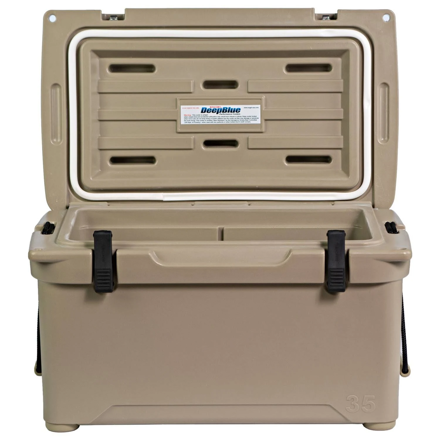Engel Coolers 35 High-Performance Roto-Molded Cooler Tan
