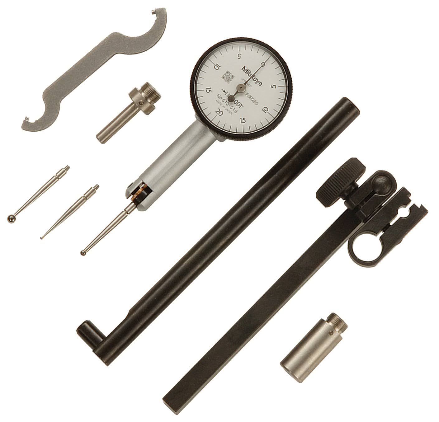 Mitutoyo Dial Test Indicator Set 513-518T