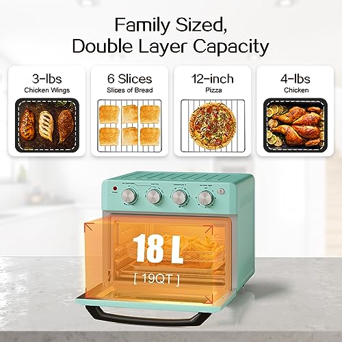 Retro Toaster oven - SIMOE Air Fryer Oven & Toasters