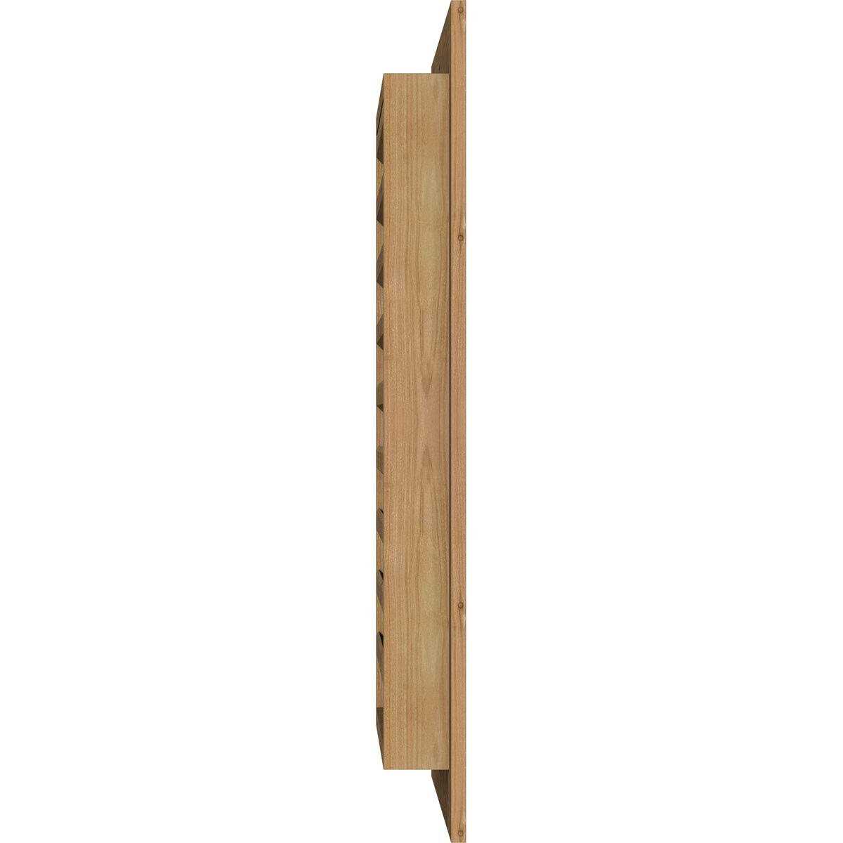 Cedar Vertical Gable Vent Louver Ekena Millwork - Shop Hardware Tools Online Store