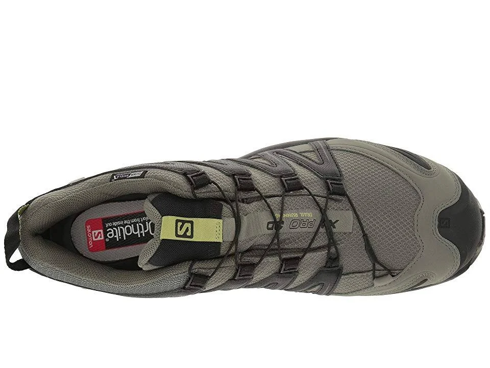 Salomon Men&s XA Pro 3D CS WP Castor Gray/Black/Fern - 13