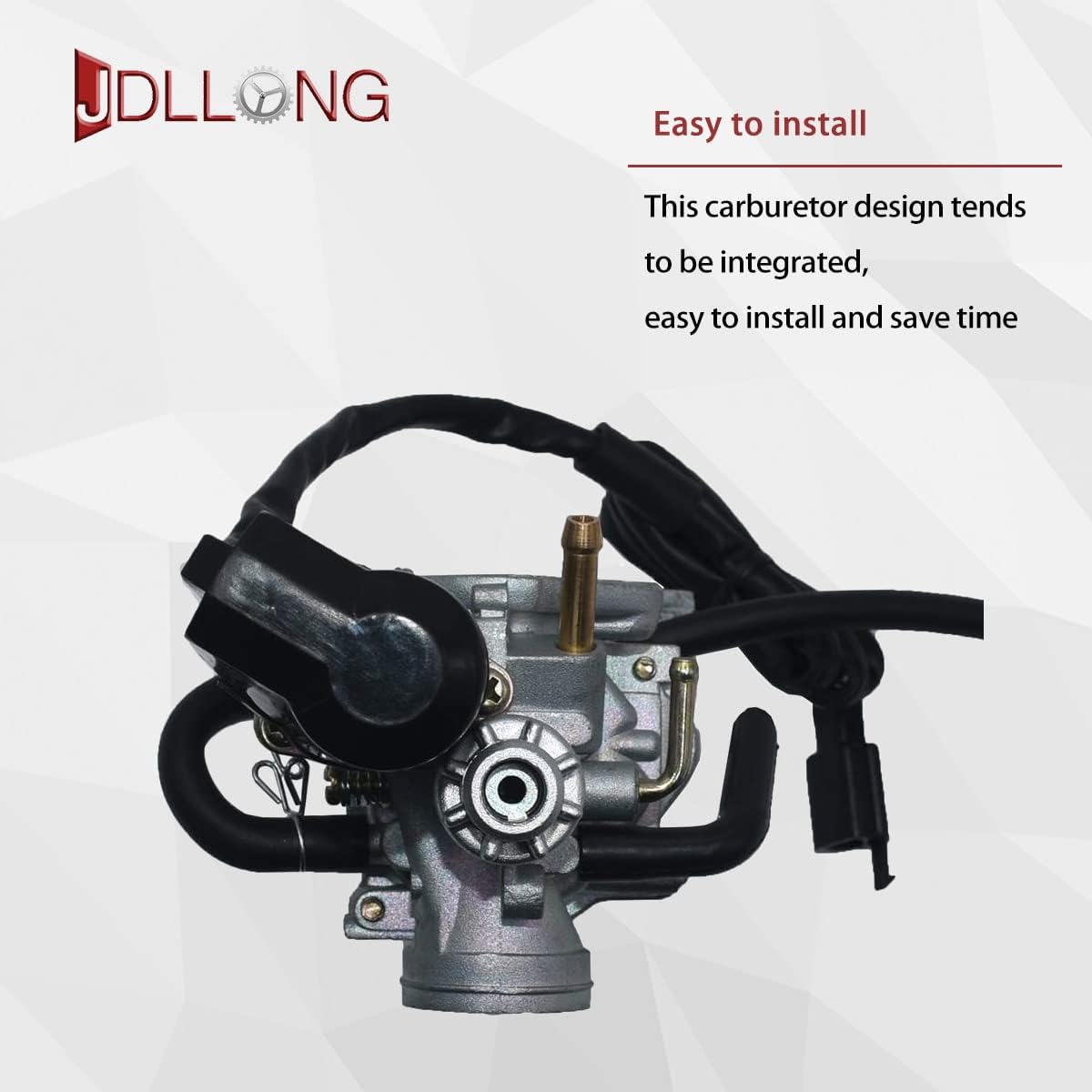 JDLLONG Carburetor 16100-GK8-893 Fits 1986-1987 Honda NQ50 NQ50A NQ50AA NQ50D A Spree Carb 16100-GK8-601 16100-GK8-611 16100-GK8-871 16100-GK8-881